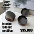 Estuche Metalico Redondo