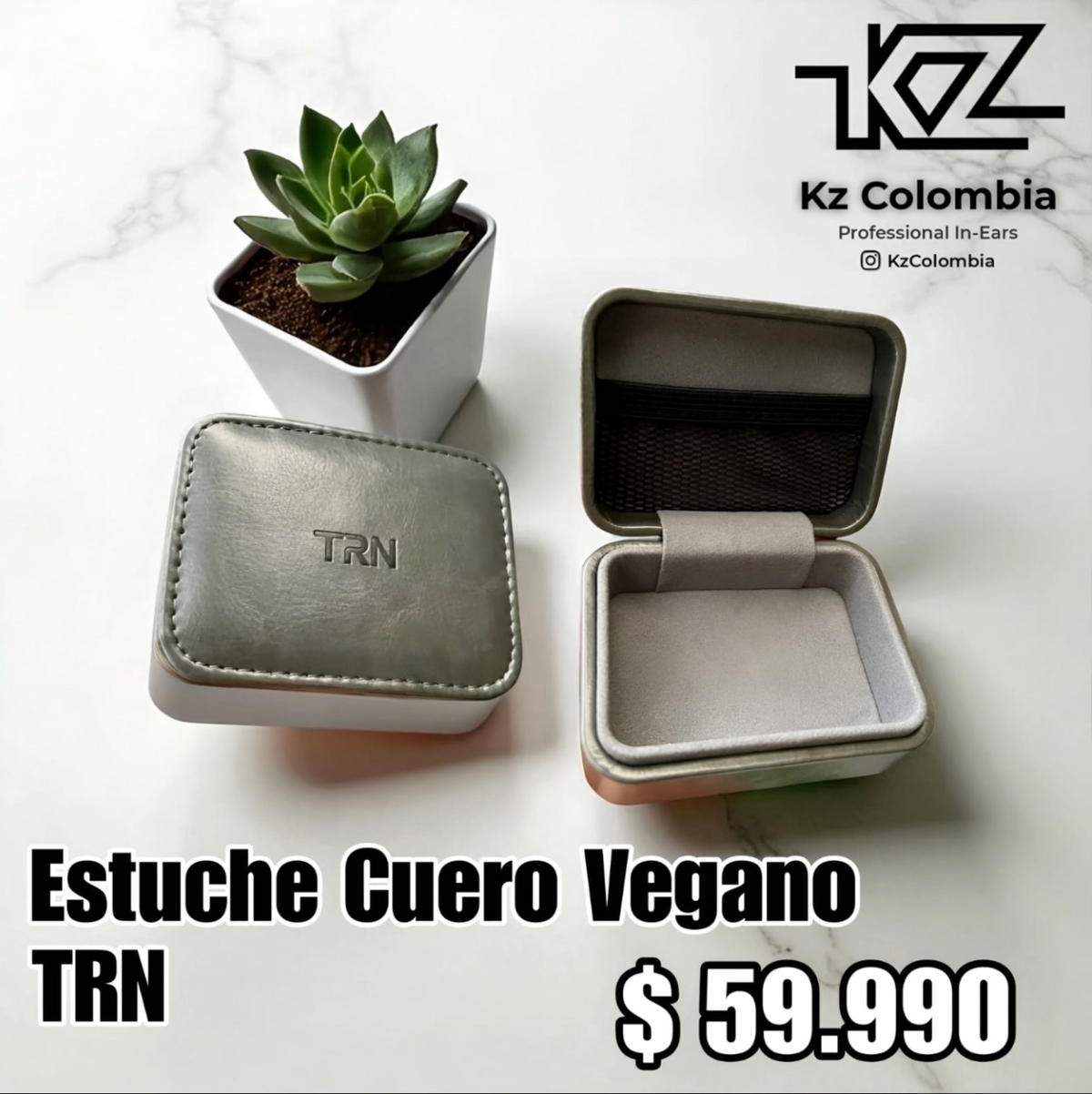 Estuche de Lujo en Cuero Vegano